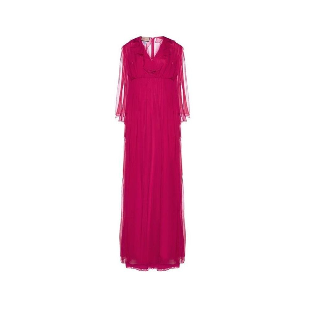 Gucci Multicolor Silk Cocktail Women's Dress
